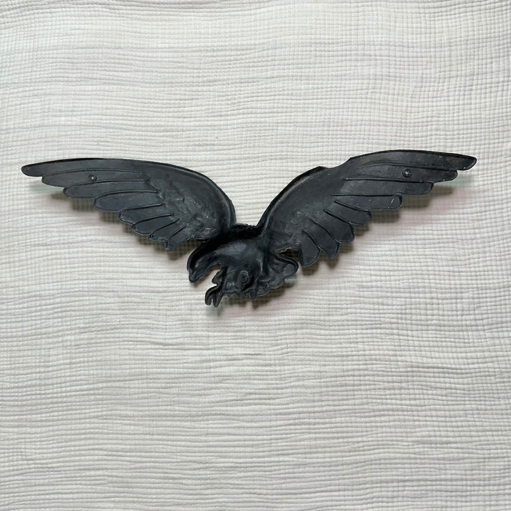 Federal eagle patriotic Americana wall hanging art vintage molded plastic plaque - Picture 8 of 15